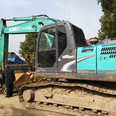 China Machinery Repair Shops 20 Tons Used Earth Moving Machinery Hydraulic Excavator KOBELCOSK200 Kobelco200 Sold With Hino Engine for sale