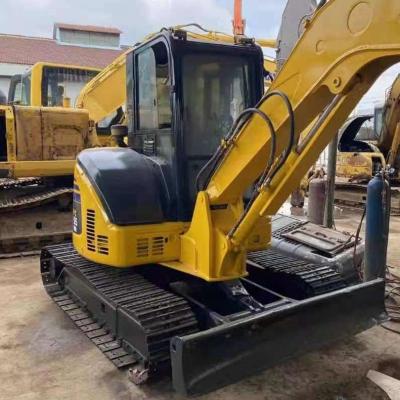 China Japanese 5t pc55 manual digger Komastu PC55MR-2 used excavator for sale