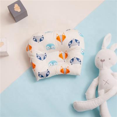 China Newborn Baby Infant Memory Pillow Organic Cotton Anti-Rolling Head Shaping Pillow for sale