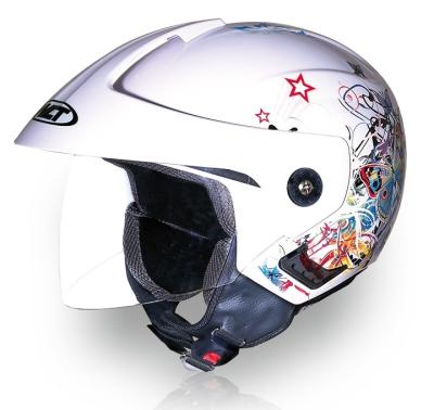 China ABS/PP Head Safe Half Face Helmet Lady Motorcycle Helmet WLT-215 for sale