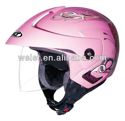 China Silly punk helmet ABS carbon fiber half helmet half helmet for sale for sale