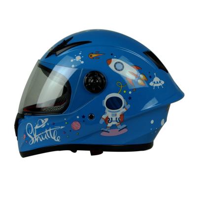 China High Quality ABS Children Kids Full Face Motorcycle Helmet wlt-506 for sale