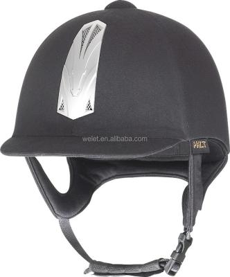 China VG1 Sportswear CE Equestrian Riding Helmet WLT-802B BLACK for sale