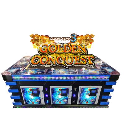 China Best Price Gold Conquest Fish Game Cabinet Table Host Table Host Ocean King Of 3 Plus for sale