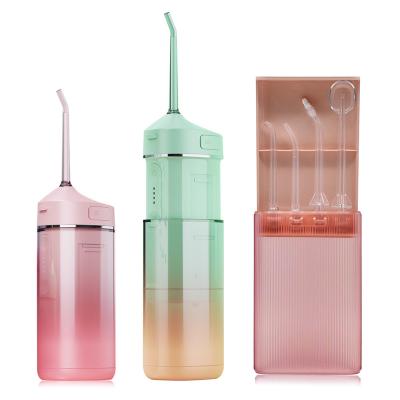 China Travel Ipx7 Outdoor Dental Portable Cordless Oral Teeth Cleaner Water Irrigator Flosser for sale