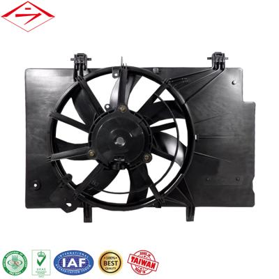 China Amazon eBay Auto Parts Wholesale Manufacturer Reversible Flat Blade 10 Blade Cooling Condenser Motor Auto Radiator Fan FOR FORD FIESTA 08'~16' for sale