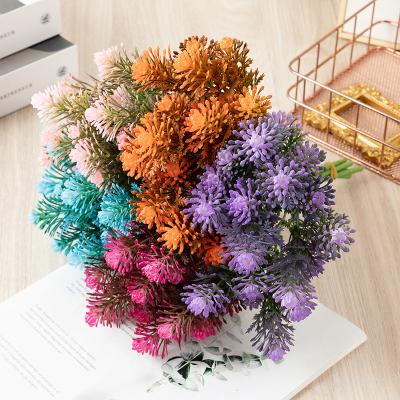 China Melaleuca Hot Sale Beautiful Colorful Home Decoration Outdoor Wedding Party Decoration Plants Green Melaleuca High Quality Artificial Flowers for sale