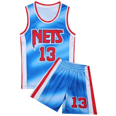 China Antibacterial Premium Quality Basketball Kids Youth Boys Uniforms Tank Top T-shirts Sports Cheap Wear Clothing Dropship for sale