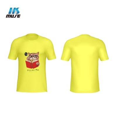 China Custom High Quality Anti-Wrinkle Screen Printing 100% Premium Cotton Custom T-Shirts Mask Tees T-shirt T-shirt for sale