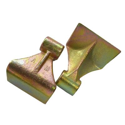 China Flail Mower EFGC Flail Mower Spare Parts Forged Galvanized Hammer Blades for sale