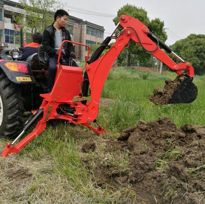 China Compact Tractors Tractor Mounted 3 Point Backhoe Attachment for sale