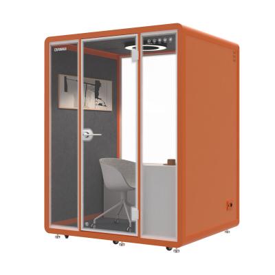 China Collapsible soundproof booth pod cabin meeting independent personal reading soundproof online study booth for sale