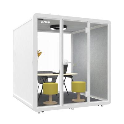 China Modern SOLIDWORKS Silence Booth Work Meeting Pod Room Design For Home Gadget With Ventilation for sale