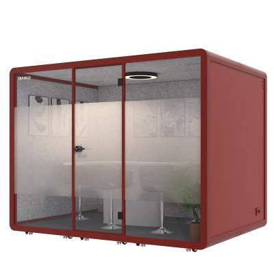 China Foldable Isolation Private Cabin Privacy Cabin Private Office Portable Office Work Booth Acoustic OEM for sale