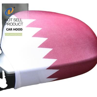 China PENNANT Car Accessories Customized National Flag Car Mirror Solid Wholesale Flag for sale