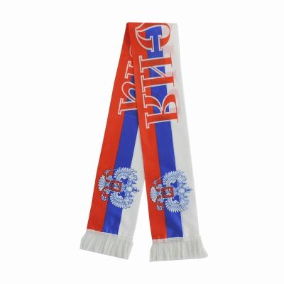 China Polyester Designer Style Fashion New Scarf Football Fans Ladies Shear Polyester Print With Custom Design Scarves for sale