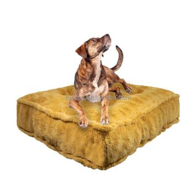 China OEM Sustainable Eco Friendly Wholesale Cute Available Fancy Warmer Polyfiber Pet Bed for sale