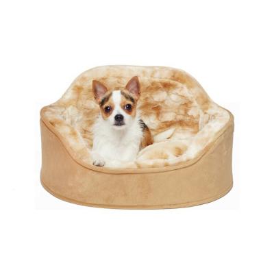 China Durable Comfortable Chew Foam Orthopedic Sale Heavy Duty Folding Luxury Pet Bed for sale