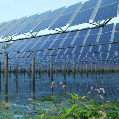 China ABS Distributed Outdoor Water PV Racking Floating Solar Panel Mounting Structure System for sale