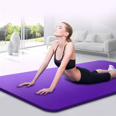 China Non-slip Custom Logo 8mm Thickness Premium Non-slip Printing NBR Mat Organic Yoga Mat Yoga Mat Line for sale