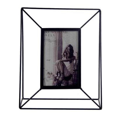 China Modern Multi Molded Metal Pictures Metal Picture Frame Metal Mesh Grid Panel For Home Decoration for sale