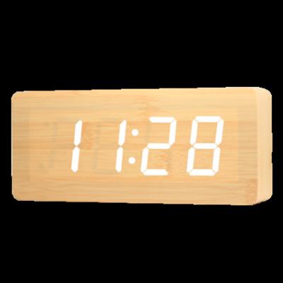 China New Fashion Color Changing Digital Kids Class Tabletop Cube Fancy Led Wake Up Led Light Alarm Clock for sale