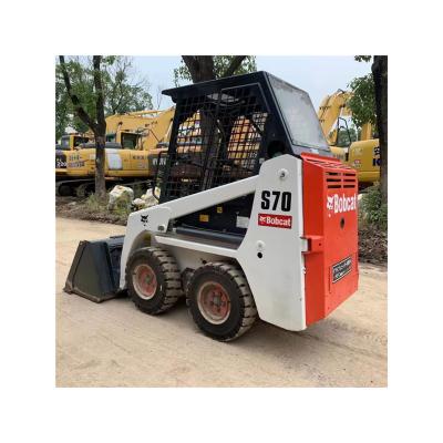 China Other suitable for workspace construction machine wildcat narrow loader S70 used wildcat loader skid steer loader for sale