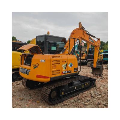 China Original Used SANY75c Excavator Hydraulic China SANY7.5 Ton Mini Excavator 0.35mÂ ³ for sale