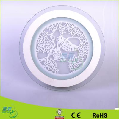 China Hospital Natural White 4500k / 5000k Round Led Recessed Ceiling Panel Lights for sale