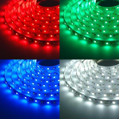 China Dimmable Waterproof Rgb Flexible Led Strip Lights Kitchen Cabinets 60LEDs/M for sale