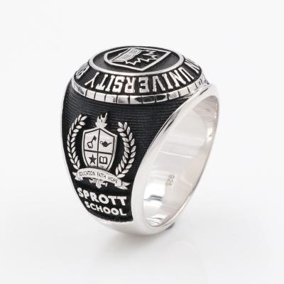 China CLASSIC Carleton University Ring College Student Graduation Ring College Student Ring for sale