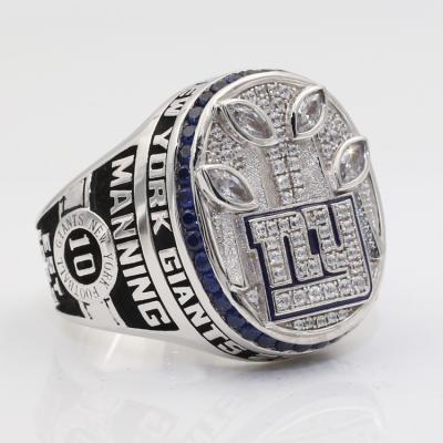 China Best Selling Custom Football Championship Ring New York Giants 2011NFL Super Bowl XLVI Casual/Sporting Championship Ring for sale