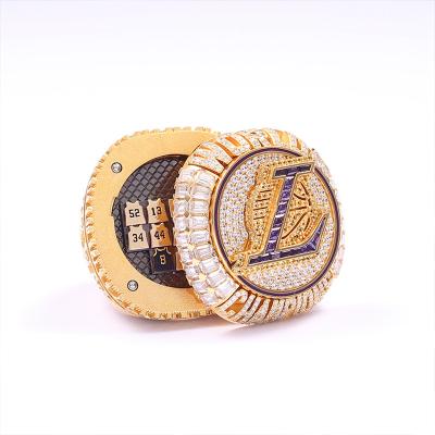 China Casual/Sporting Quality Basketball Custom Tournament Rings Gold Platinum Mens Jewelry Rings for sale