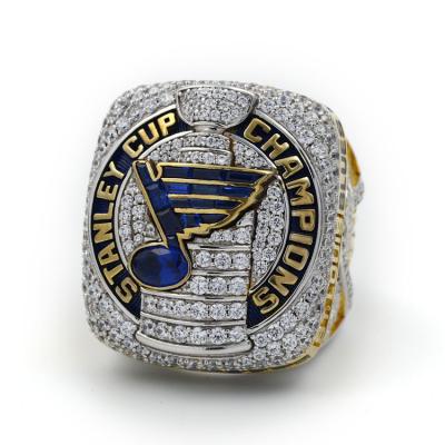 China Factory Hot Selling Custom St NHL2019 Louis Blues StanleyCup Casual/Sports Championship Ring for sale