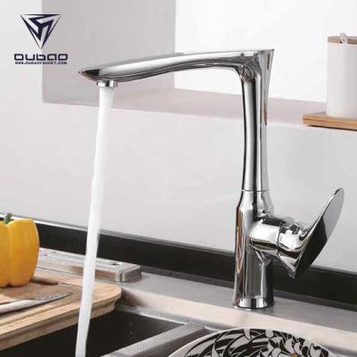 China New Arrival Modern Product Sanitary Ware Deck Mounted Sink Water Mixer Tap Single Handle Kitchen Faucet for sale