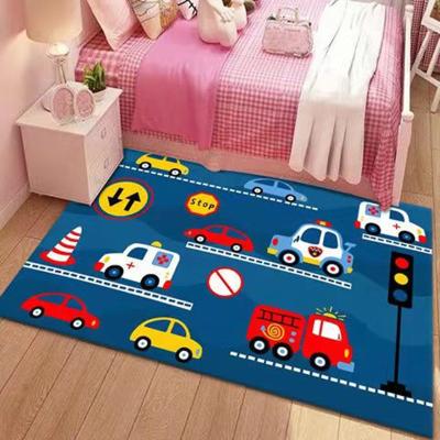 China Stain Original Non-slip Crawling Anti-skid Resistant Non-slip Children Play Mat Baby Mat Export Spot Bounce Bill Thickening Living Room Floor Mat Slow Rising Car for sale