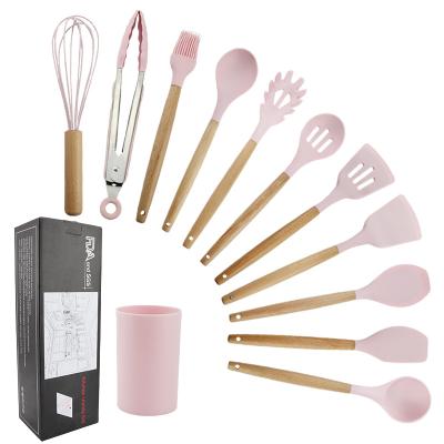 China Sustainable Non-stick Durable Safe Easy To Clean Cookware Sets Food Silicone Kitchen Utensils Appliances for sale