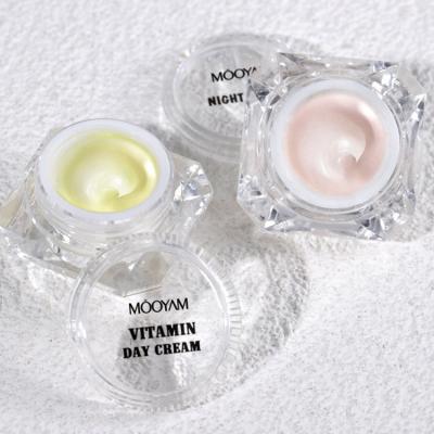 China High Quality Skin Care Private Label 24H Moisturizer Anti All Day Whitening Night Cream and Day Cream Set for sale