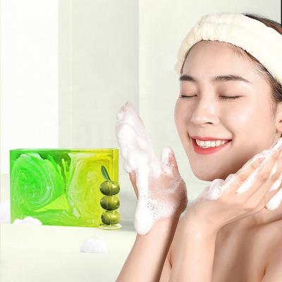 China Basic Cleansing 3 in 1 Olive Toilet Soap Bar Wholesale Natural Organic Moisturize Beauty Face Hand Bath Soaps Olive Handmade Soap for sale