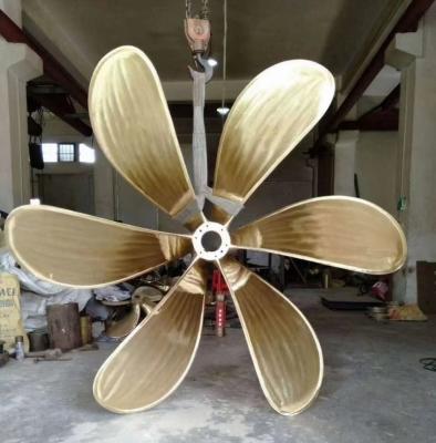 China CU1.CU3 Boat 6 Baldes Copper Fixed Pitch Propeller 40inch Marine Propeller for sale