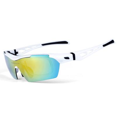 China Polarized Mountaineering Men Cycling Glasses Road Bike Glasses ODM UV400 Bicycle Glasses Goggles for sale