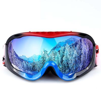 China 2021 OBAOLAY Best ski goggles snowboarding snow goggles anti fog sunglasses for skiing for sale