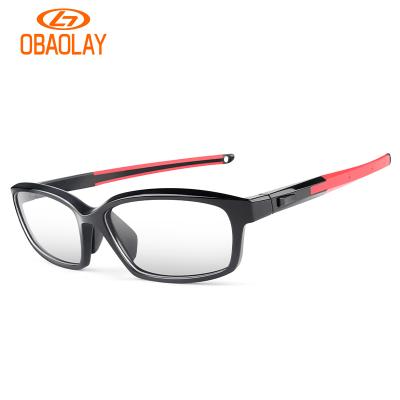 China Obaolay optical glasses factory soccer glasses TR90 frame anti impact basketball Sports Safety Glasses for sale