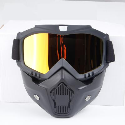 China ODM Tactical Motorcycle Goggles With Mask Military Motorcycle Eyewear gafas de moto Manufacturer Direct Sales for sale