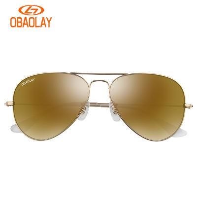 China Fashion Polarized Sunglasses Coated film Alloy Metal frame unisex Cool performance for sale