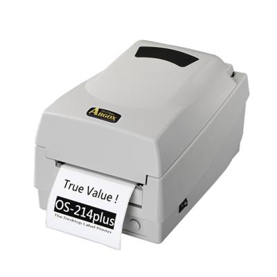 China Black And White The Argox OS-214 Plus Direct Thermal Transfer Label Barcode Printer For Retail for sale