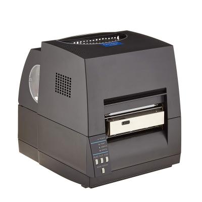 China Black and White Citizen CL-S631 thermal and direct thermal transfer printing is powerful label barcode printer for logistics for sale