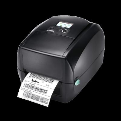 China Godex RT730i Black and White Powerful Desktop Thermal Transfer 1D 2D Barcode Label Printer Direct Thermal for Most Demanding Jobs for sale