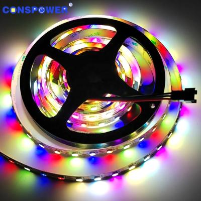 China Landscape 72 LEDS/m SK6812 5050 RGBW Ra90 4 IN 1 Digital RGBW Strip 5V 12mmPCB Color Strip Addressable Led Strip Manufacturer for sale