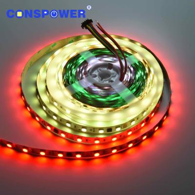 China Landscape RGB5050 Digital 5050RGB 24V RGB Breakpoint Abstract Color Strip 60LEDS/M WS2811S 5050 Accessible Led Strip Manufacturer for sale